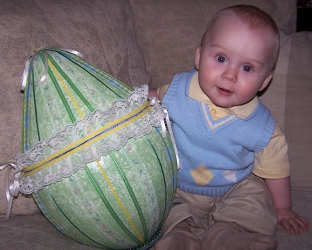 Ryder & Easter Egg Grandma Made Him