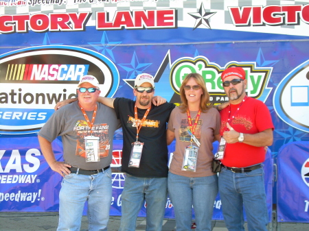 In Victory Lane