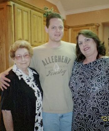 My MIL, son Patrick and me.