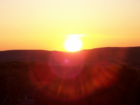 Sunset at Sam Lewis State Park