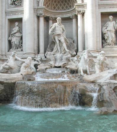 Rome - Trevi Fountain - '1629