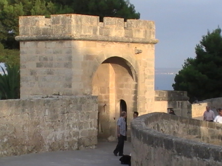 Castle entrance