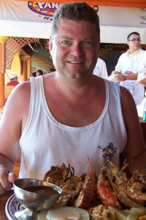 Mazatlan 2007 - Lobster Dinner