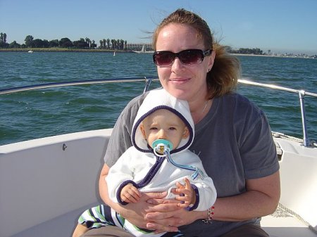 Visiting Michelle Munroe (Fennell) and her son Juneau in San Diego