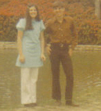 Jerry with sister Debbie in approximately 1969