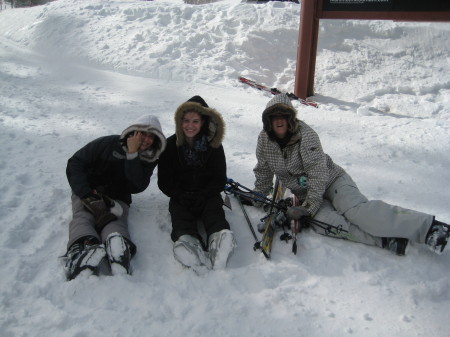 My daughter Seanie and I in Mammoth.