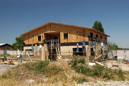 Santiago Chile - Girls Orphanage Being Built in 2004