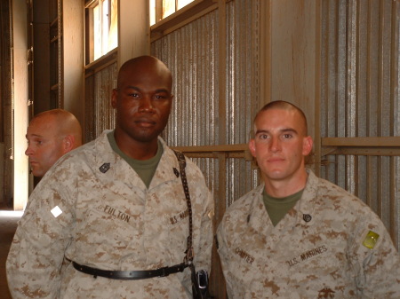 1stSgt Fulton takes photo in Iraq August 2005