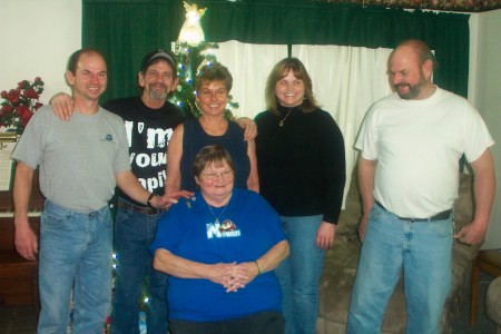me with my brothers and sister Nancy