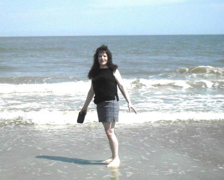 Me on the beach in Georgia