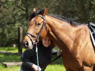 Me and my horse Bentley