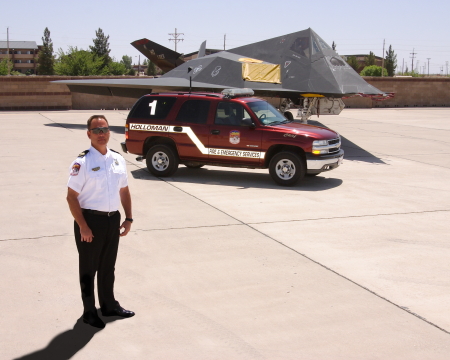 My brother Mark, Fire Chief of Randolph AFB, San Antonio, TX