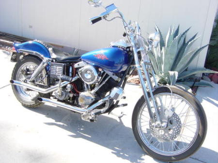 One of Bill's Harley's