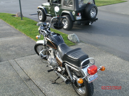 motorscooter and Wrangler for the trails!