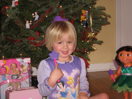 christmas 2006 with Dora