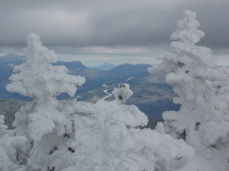 view from s.summit of mt moosilauke