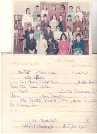 Grade 5, Gulph Road Elementary (Me in front row, viewer's right.)