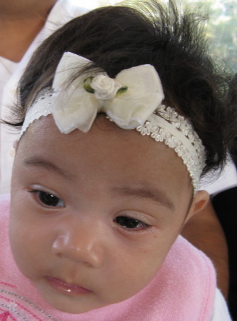 newest granddaughter Kialani 3 months old