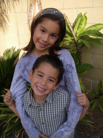 Jenna (age 9) and Shane (age 5)