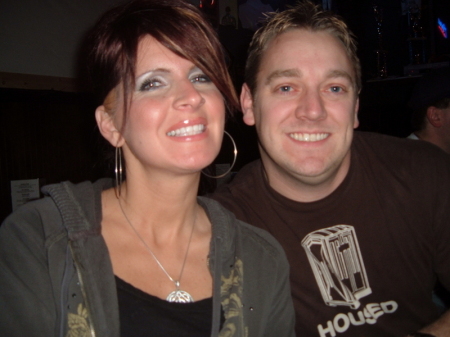 Stacey & I at my 35th birthday party.