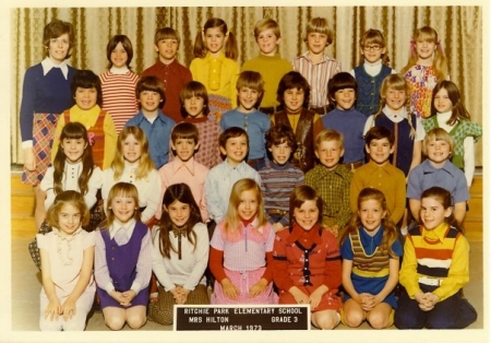 1973 - grade 3 - Mrs. Hilton