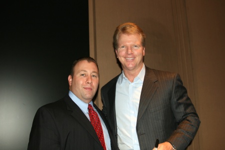 Hanging with SuperBowl MVP Phil Simms