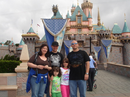 Family at The Happiest Place on Earth