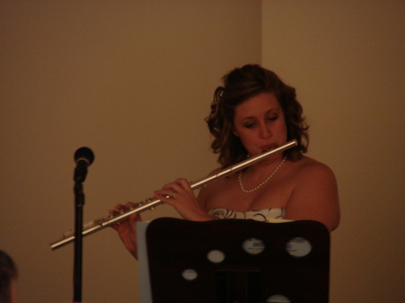 Melissa Playing Flute