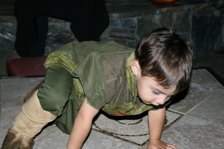 My youngest Son as Peter Pan