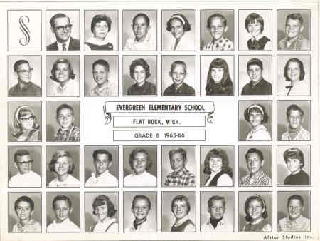 EVERGREEN ELEMENTARY-6 GRADE-1966