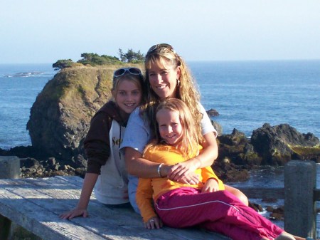My daughters and I in Crescent City California 2006