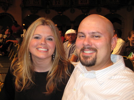 Elisa and Jason at Boxing