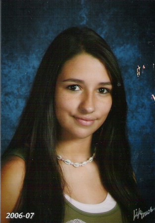 Abby's sophomore photo.