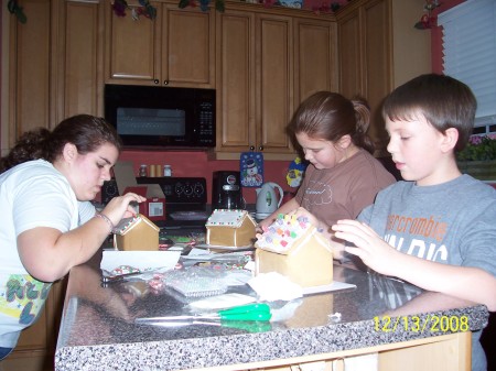 Gingerbread House Building