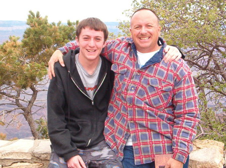 Me and my son Rex at the Grand Canyon