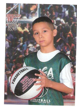 Basketball at age 8