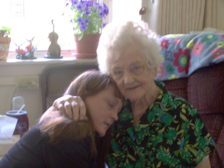 Grannie 100 years old May 2008 Gone to God