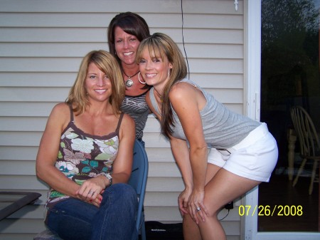 Ashley, Sara, and me