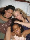 Our daughter Janne, Grand-daughter Julia, and daughter-in-law Jade