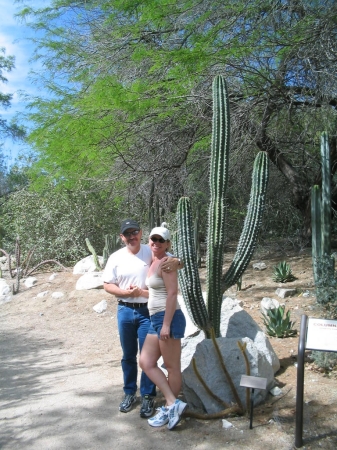 Hiking in the desert