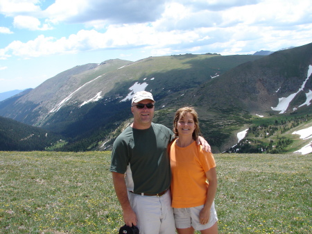 Chad and I in Colorado July 2007