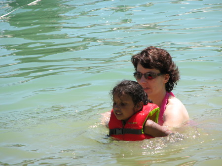 Sammi Jane & Mommy, summer 2006
