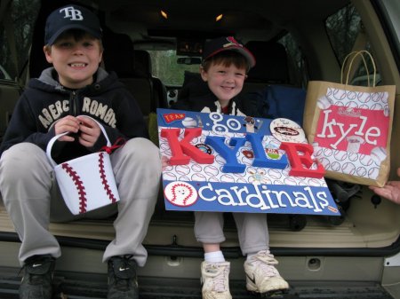 Opening day of Spring Baseball