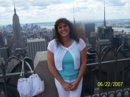 The top of Rockefeller center NY, NY June 2007