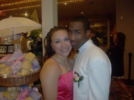 My son Barrius and his girlfriend Katilia Prom'08