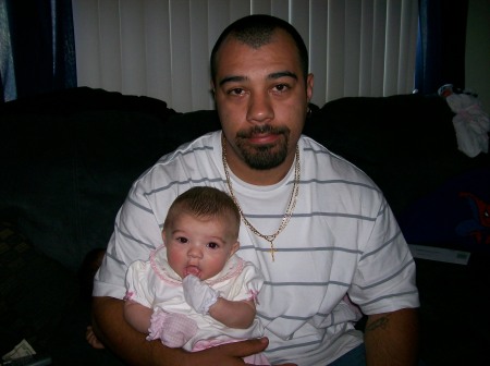 My handsome man and beautiful daughter
