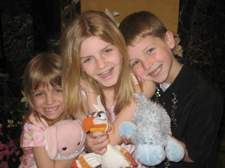 My 3 little ones Easter 2007