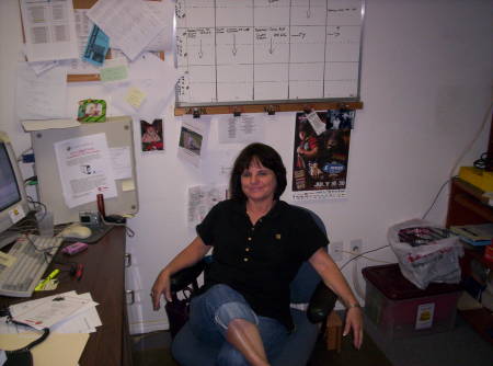 me at work Oct 2008