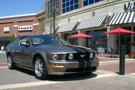 My Mustang GT in Ballantyne (where I live)