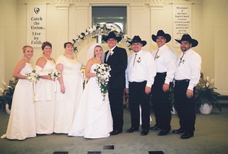 Wedding party - August 21, 2004